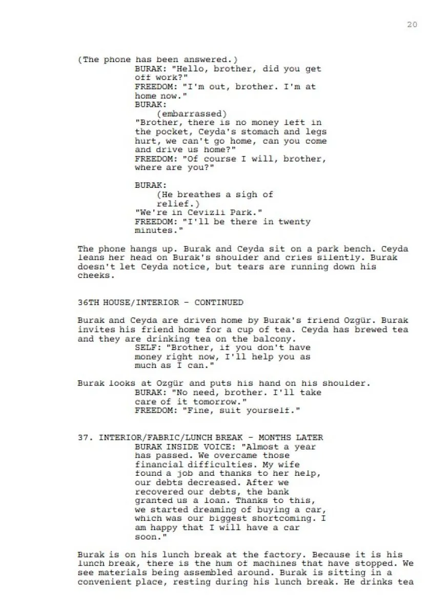 I MİSS YOU ALREADY sample page
