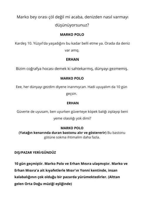 MARKO POLO VE ERHAN sample page thumbnail