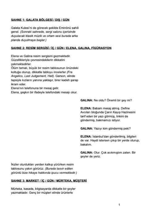 ÇARIN KAYIP HAZİNESİ first page thumbnail