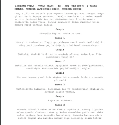 ÖLÜ BİR KADININ DOĞUM GÜNÜ PASTASI first page thumbnail