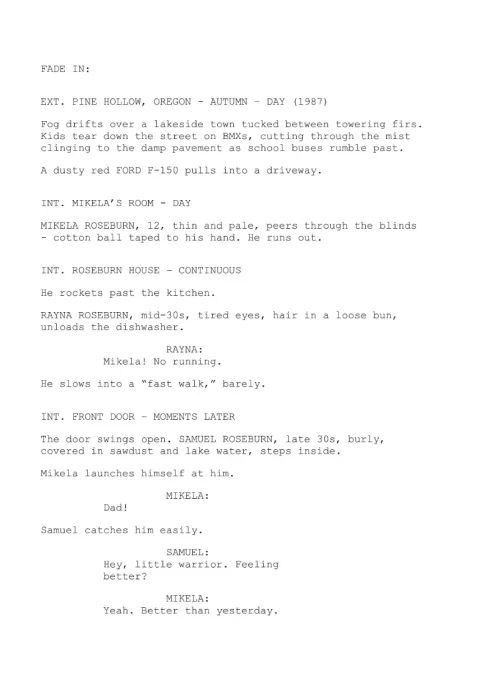Mikela's Monsters first page thumbnail