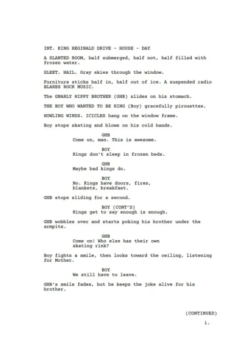 The Boy Who Wanted to Be King first page thumbnail