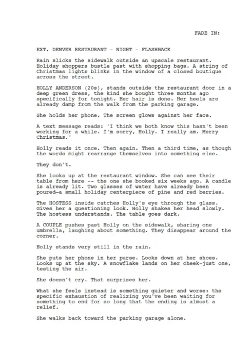 Every Snowflake We Shared first page thumbnail