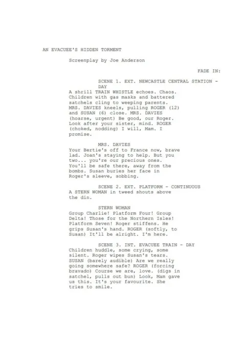 An Evacuee's Hidden Torment first page thumbnail