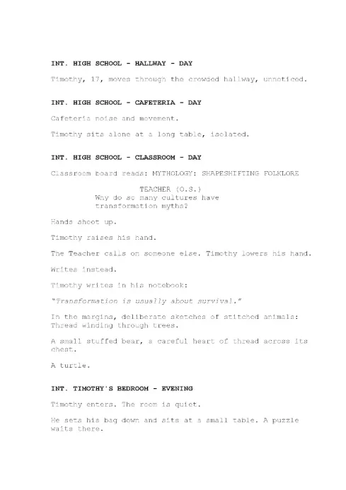 How Timmy Became a Bear first page thumbnail