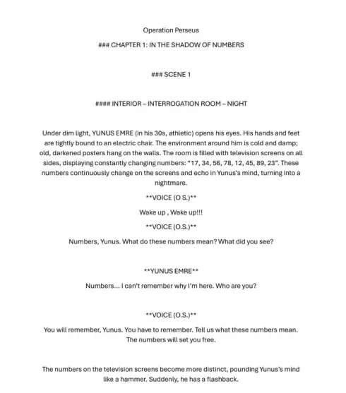 OPERATİON PERSEUS first page thumbnail