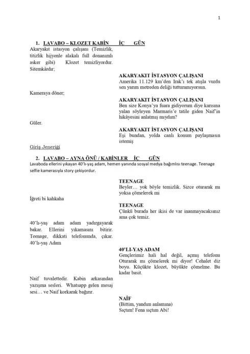 PİSUVAR first page thumbnail
