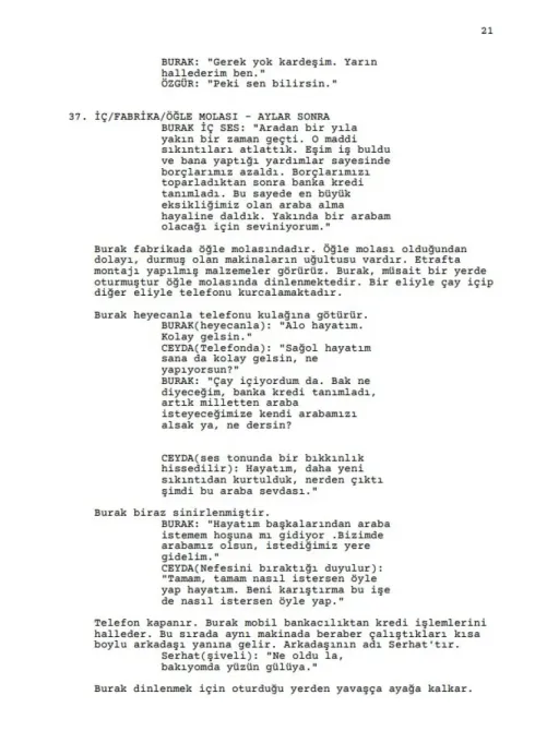 SENİ ŞİMDİDEN ÖZLEDİM sample page thumbnail