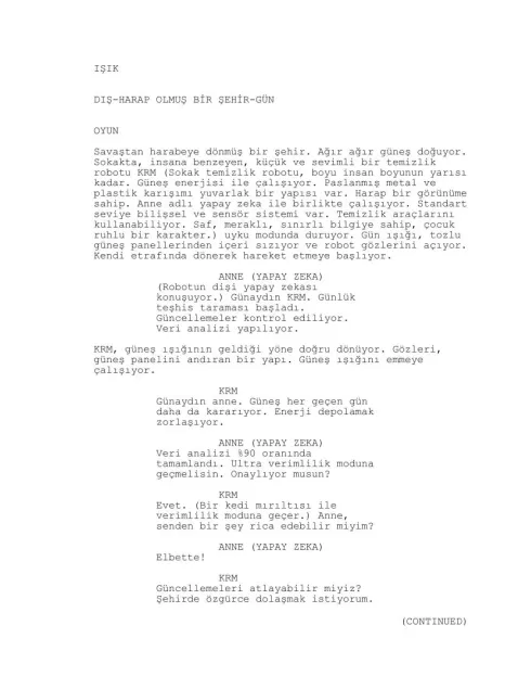 ROBOT RÜYALARI first page thumbnail