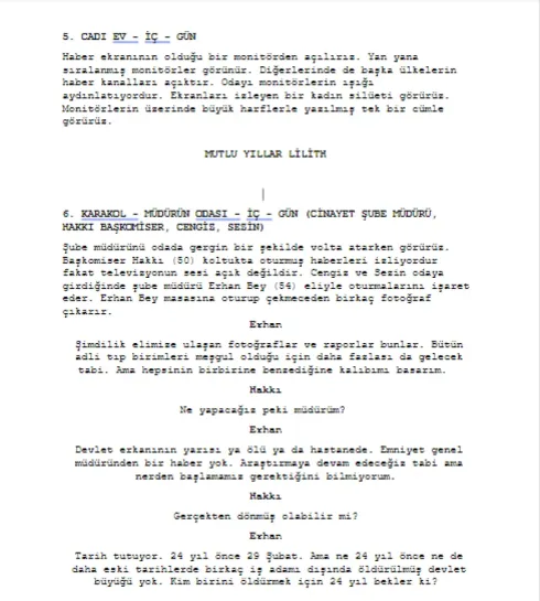 ÖLÜ BİR KADININ DOĞUM GÜNÜ PASTASI sample page thumbnail