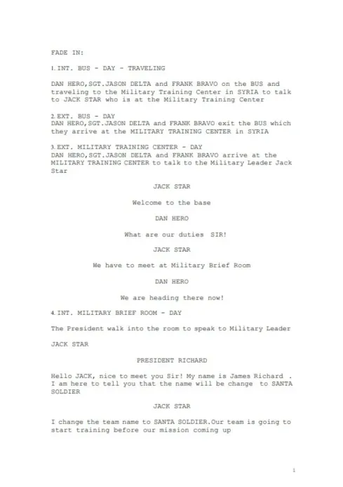 Santa Soldier Operation Christmas Rescue  first page thumbnail