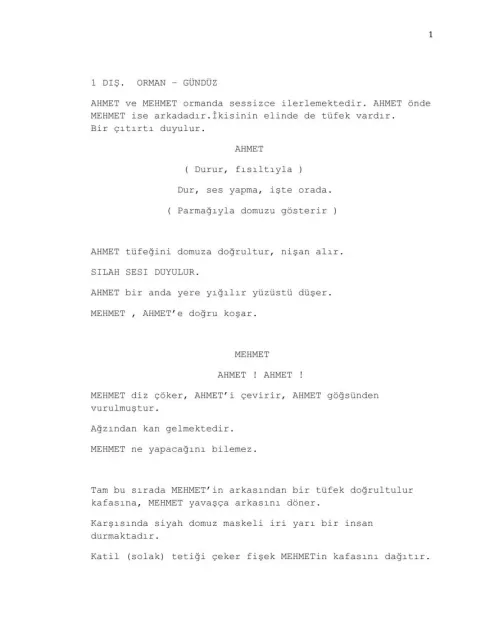 av ya da avcı first page thumbnail