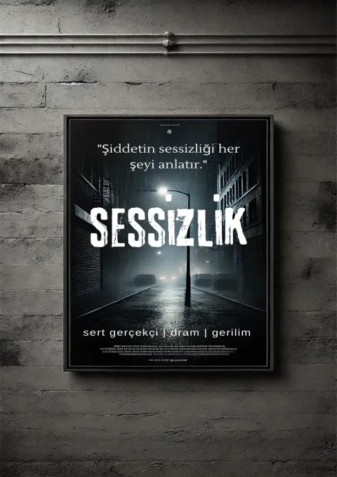 Sessizlik scenario poster thumbnail