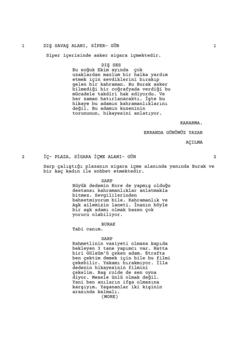 SON 100 (Ne Kadar Kaldı) first page thumbnail