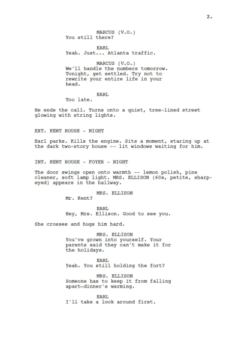 Under The Christmas Lights sample page thumbnail