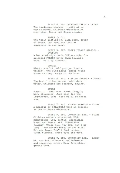 An Evacuee's Hidden Torment sample page thumbnail
