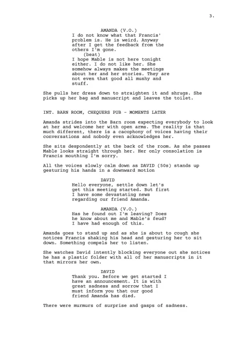 Whatever Happened to Amanda sample page thumbnail