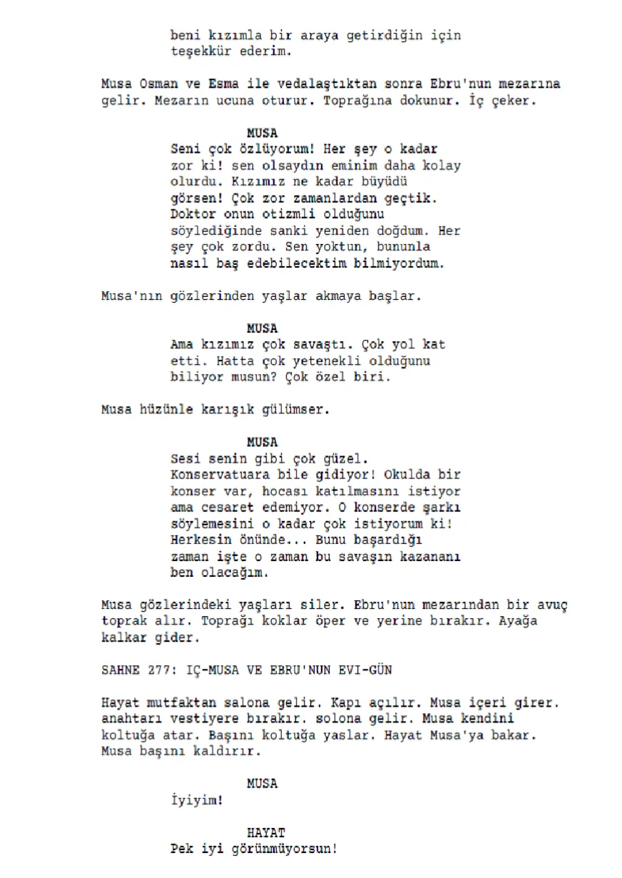 BİR HATIRAM VAR sample page