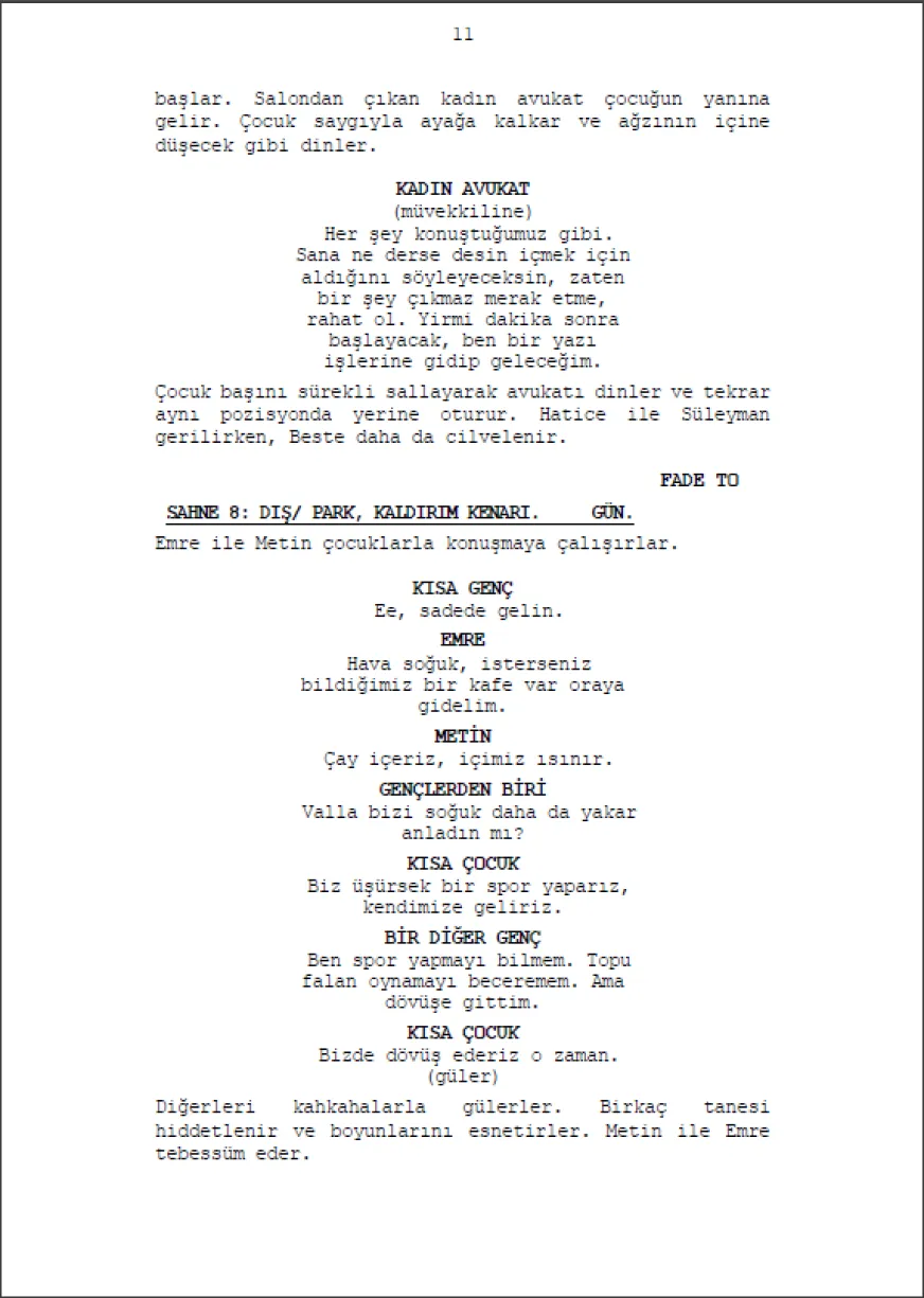 Beş Bar Taburesi  sample page